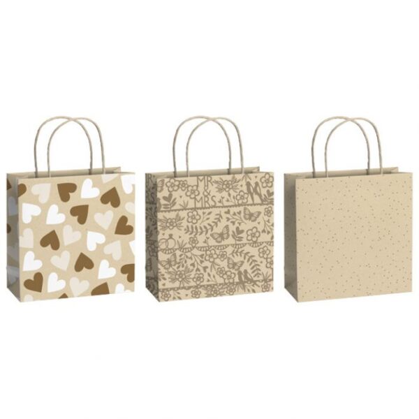 VREĆICE UKRASNE 20X20X8 CM WEDDING STEWO 5339 99 SORTIRANO * DO ISTEKA ZALIHA