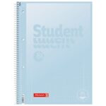 BLOK KOLEGIJ A4 KARO  80L PERFORACIJA PLUS 4RUPE PASTEL 2 SOFT BRUNNEN 10-67328 94 SORTIRANO - Image 2