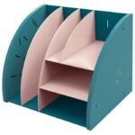 ORGANIZER STOLNI SA 6 PRETINACA PVC SKANDI EXACOMPTA 394606D SVIJETLOPLAVA/BOJA KOŽE - Image 2