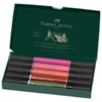 MARKER OBOSTRANI PITT ARTIST 5BOJA FLOWERS INDIA INK FABER CASTELL 162007 SORTIRANO - Image 2