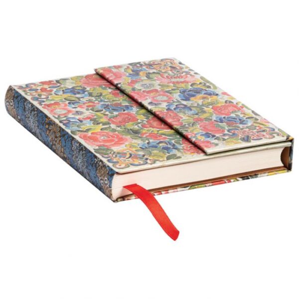 NOTES 9,5X14 CM-MINI CRTE  88L MAGNET PEAR GARDEN PAPERBLANKS PB8135-7