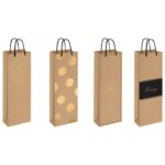 VREĆICE UKRASNE-BOCA 13X36X8 CM KRAFT INTERDRUK SORT