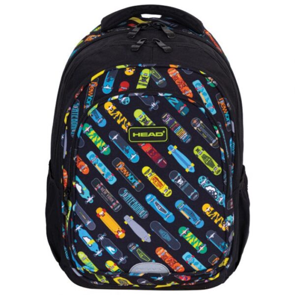 RUKSAK ŠKOLSKI-NOTEBOOK ANATOMSKI SKATEBOARDS HEAD 502024128