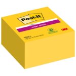 BLOK SAMOLJEPLJIV KOCKA 76X76 MM 350L SUPER STICKY POST-IT 3M.2028S ŽUTI