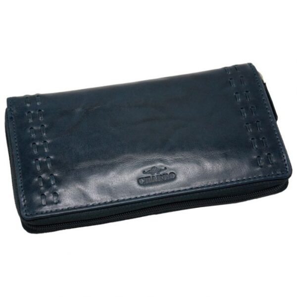 NOVČANIK KOŽNI ŽENSKI CHARRO 017 PLAVI