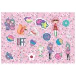 BLOK RISAĆI 40LIS. PLUS  ŠABLONA I NALJEPNICE GIRL MUST DIAKAKIS 000585957 * DO ISTEKA ZALIHA - Image 3