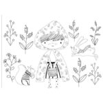 BLOK RISAĆI 40LIS. PLUS  ŠABLONA I NALJEPNICE GIRL MUST DIAKAKIS 000585957 * DO ISTEKA ZALIHA - Image 5