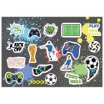 BLOK RISAĆI 40LIS. PLUS  ŠABLONA I NALJEPNICE BOY MUST DIAKAKIS 000585958 * DO ISTEKA ZALIHA - Image 3