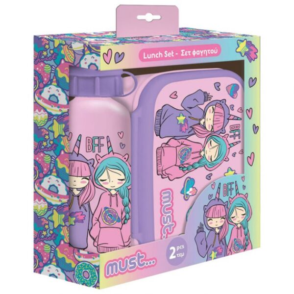 SET BOCA 500ML  PLUS  KUT.ZA UŽINU BFF MUST DIAKAKIS 000585671