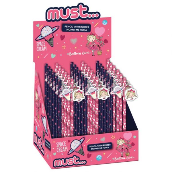 OLOVKA GRAFITNA HB S PRIVJESKOM GUMICOM GIRL MUST DIAKAKIS 000585472