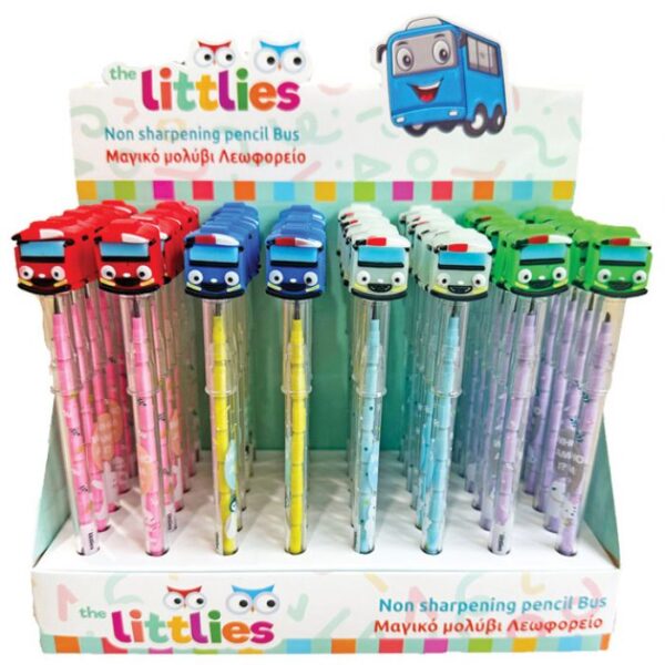 OLOVKA GRAFITNA U NASTAVCIMA LITTLIES BUS DIAKAKIS 000647028 SORT