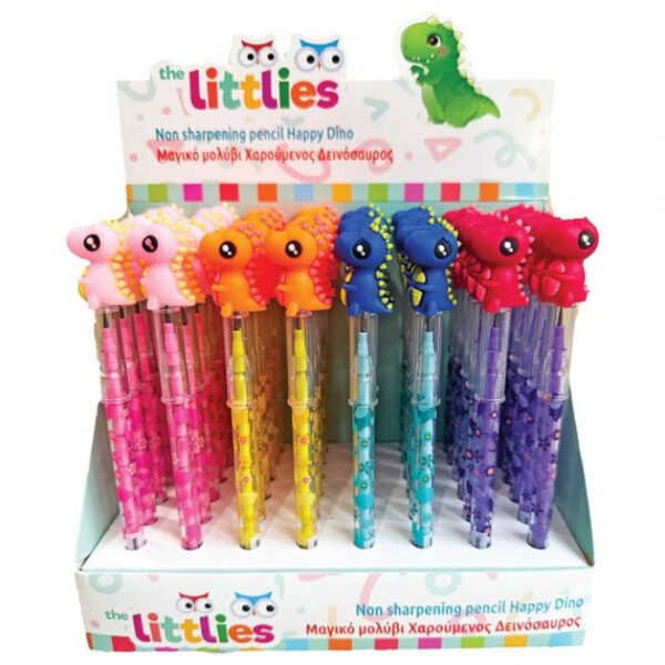 OLOVKA GRAFITNA U NASTAVCIMA LITTLIES HAPPY DINO DIAKAKIS 000647026 SORT