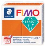 MASA ZA MODELIRANJE   57G FIMO EFFECT METALLIC STAEDTLER 8010-41 METALIK NARANČASTA