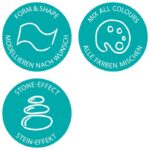 MASA ZA MODELIRANJE   57G FIMO EFFECT STONE STAEDTLER 8010-803 SIVI GRANIT - Image 5