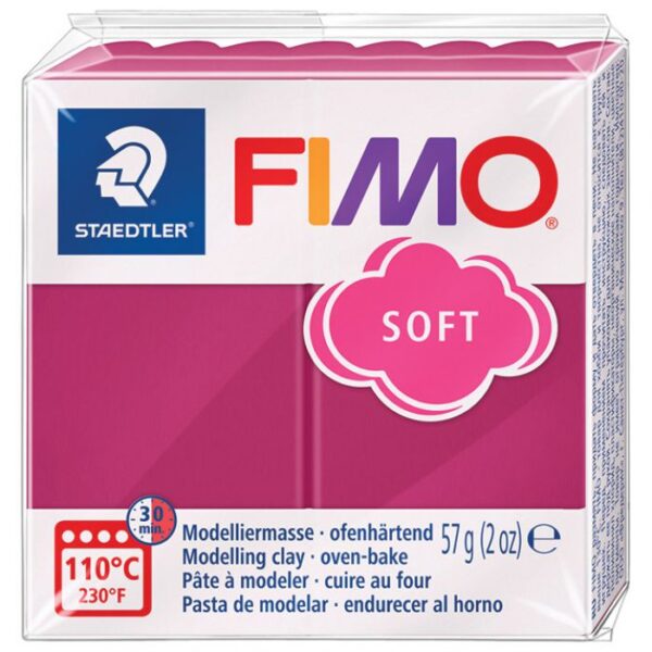MASA ZA MODELIRANJE   57G FIMO SOFT STAEDTLER 8020-T23 FROZEN BERRY