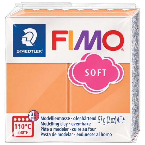 MASA ZA MODELIRANJE   57G FIMO SOFT STAEDTLER 8020-T41 PAPAYA SORBET