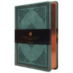 NOTES 20,5X14,5 CM CRTE 160L BEZ ZATVARANJA OLD BOOK MARKER TAMNOZELENI 1182