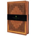 NOTES 20,5X14,5 CM CRTE 160L BEZ ZATVARANJA OLD BOOK MARKER SMEĐI 3475