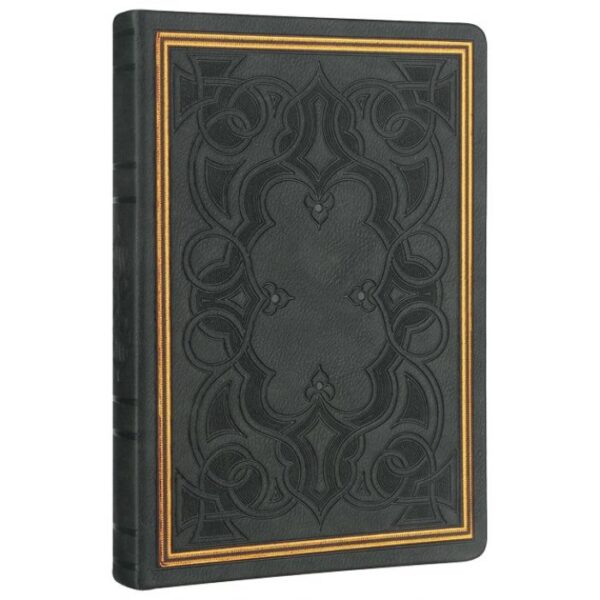 NOTES 20,5X14,5 CM CRTE 160L BEZ ZATVARANJA OLD BOOK MARKER CRNI 1178