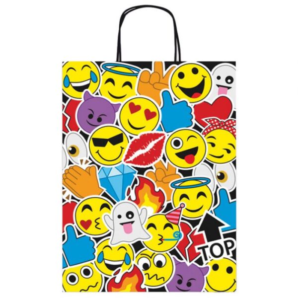 VREĆICE UKRASNE 26X34,5X12 CM SMILEY REX-SAUL SADOCH SDX26-040E