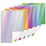 PAPIR UKRASNI  HOLOGRAM 24X34 CM 6X120G PLUS 6X250G HEYDA 20-47155 SORTIRANO * DO ISTEKA ZALIHA - Image 2