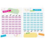 ROKOVNIK ŠKOLSKI 13X18 CM GIRLS - COOL - RUJAN-LIPANJ CASTELLI - Image 4