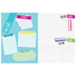 ROKOVNIK ŠKOLSKI 13X18 CM GIRLS - COOL - RUJAN-LIPANJ CASTELLI - Image 5