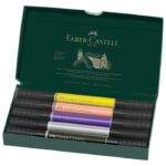 MARKER OBOSTRANI PITT ARTIST 5BOJA FASHION INDIA INK FABER CASTELL 162006 SORTIRANO - Image 2