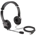 SLUŠALICE PLUS MIKROFON USB KENSINGTON K97601WW CRNE - Image 2