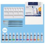 SET BOJA AKRILNIH U TUBI 9ML PK18 FABER-CASTELL 379280 - Image 2