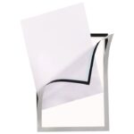 ETUI SAMOLJEPLJIV A4 S MAGNETNIM OTVARANJEM MAGNETO PRO TARIFOLD(DJOIS) 196970 SREBRNI