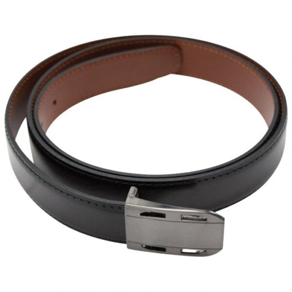 REMEN MUŠKI ŠIRINA 2,9 CM RANIERI 0448 DVA LICA CRNI/SMEĐI