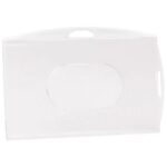 ETUI ZA MAGNETNE KARTICE AKRILNI VODORAVAN/HORIZONTALAN PK10 TARIFOLD(DJOIS) 200420 PROZIRAN