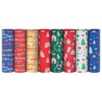 PAPIR UKRASNI ROLA 70X200 CM ECOCARTA FANTASIA NOVOGODIŠNJI REX-SAUL SADOCH EC3J102N