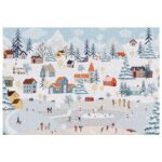 PUZZLE 250 KOM KUĆICA CHRISTMAS &QUOT;WINTER TOWN&QUOT; INTERDRUK * DO ISTEKA ZALIHA - Image 3