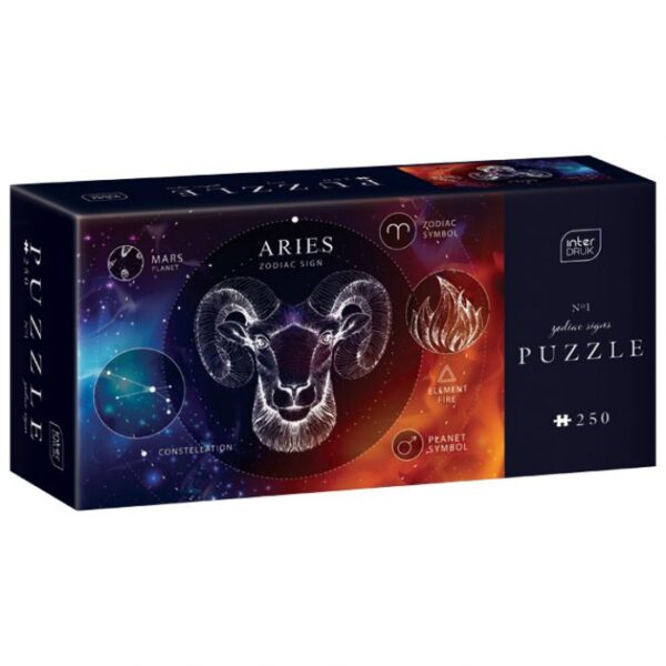 PUZZLE 250 KOM ZODIAC 1 ARIES (OVAN) INTERDRUK * DO ISTEKA ZALIHA