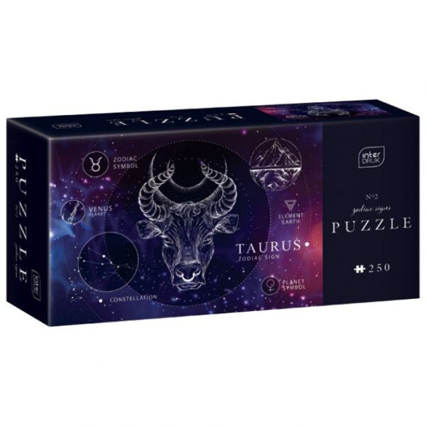 PUZZLE 250 KOM ZODIAC 2 TAURUS (BIK) INTERDRUK * DO ISTEKA ZALIHA
