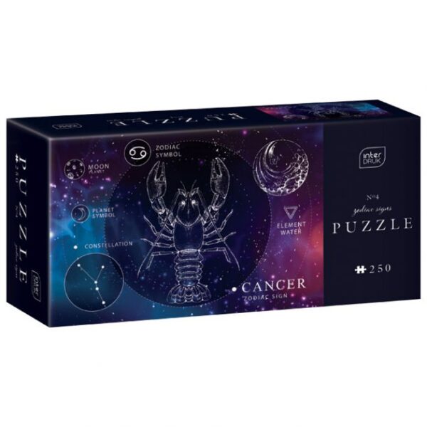 PUZZLE 250 KOM ZODIAC 4 CANCER (RAK) INTERDRUK * DO ISTEKA ZALIHA