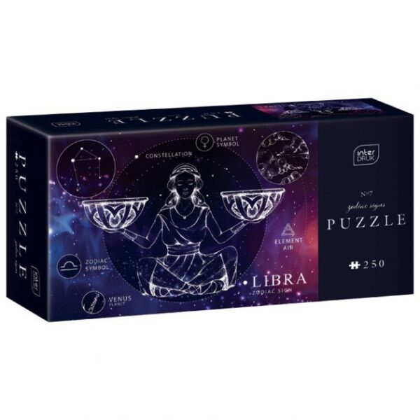 PUZZLE 250 KOM ZODIAC 7 LIBRA (VAGA) INTERDRUK * DO ISTEKA ZALIHA