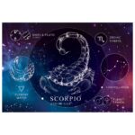 PUZZLE 250 KOM ZODIAC 8 SCORPIO (ŠKORPION) INTERDRUK * DO ISTEKA ZALIHA - Image 4