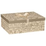 KUTIJA UKRASNA KARTONSKA WEDDING 24X33X12 CM STEWO 5339 80