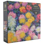 PUZZLE 1000 KOM MONET’S CHRYSANTHEMUMS PAPERBLANKS PA9761-7
