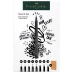 SET PITT ARTIST PEN PLUS SKETCHBOOK PK9 FABER CASTELL 267102 - Image 4