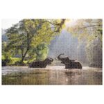PUZZLE 1000 KOM ANIMAL PLANET ELEPHANT DIAKAKIS 000570695 - Image 2