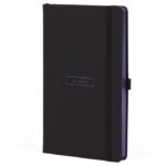 NOTES 13X21 CM CRTE 96L S GUMICOM CASTELLI ALL METAL BLUE CRNO/PLAVI