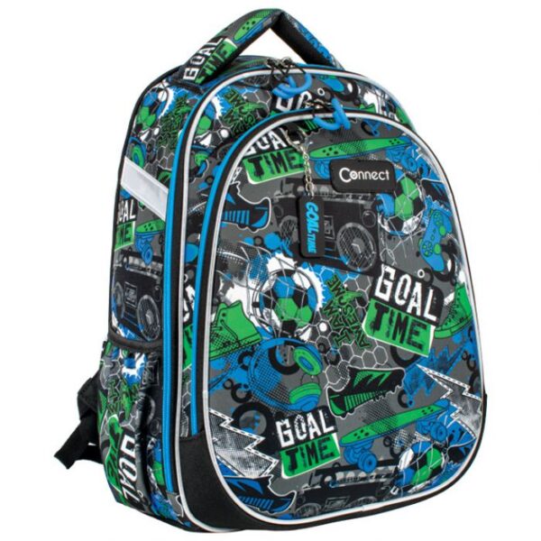 RUKSAK ŠKOLSKI ANATOMSKI LAGAN XT GOAL TIME 25.CONNECT
