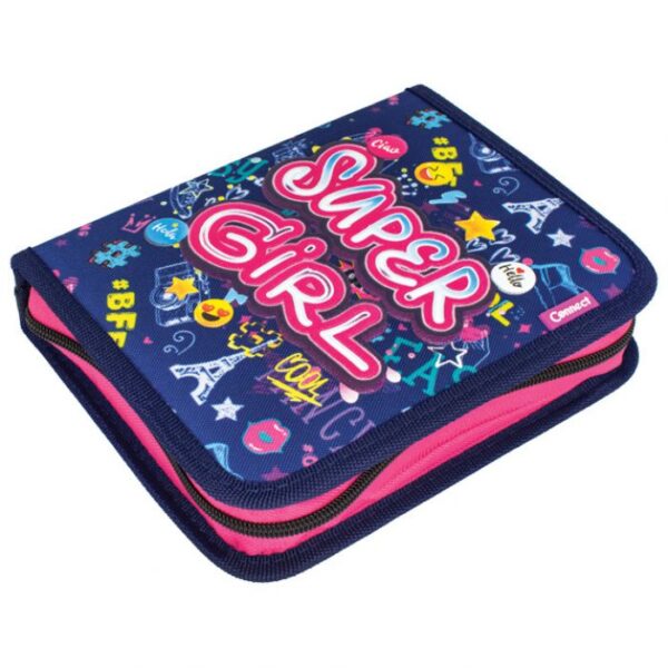 PERNICA PUNA 1ZIP 2PREKLOPA SUPER GIRL 1B 25.CONNECT
