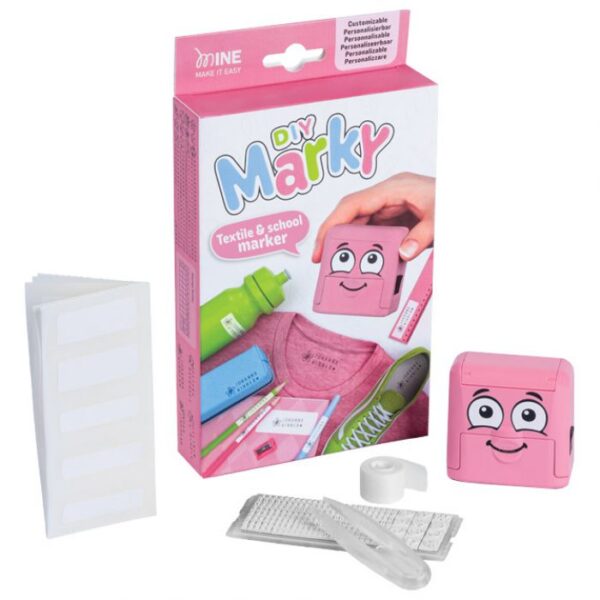 PEČAT ZA TEKSTIL  PLUS  PRIBOR MY MARKY COLOP ROZI