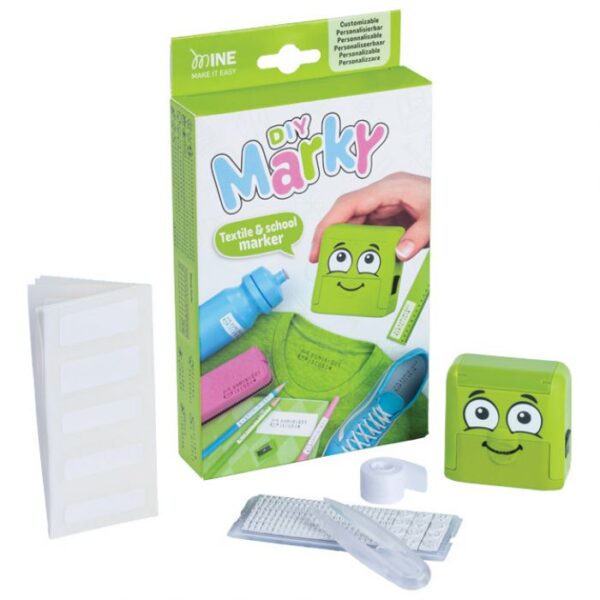 PEČAT ZA TEKSTIL  PLUS  PRIBOR MY MARKY COLOP ZELENI