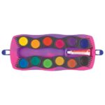 BOJA VODENA FI 24 MM 12 BOJA  PLUS  BIJELA TEMPERA CONNECTOR UNICORN FABER CASTELL 125035 - Image 3